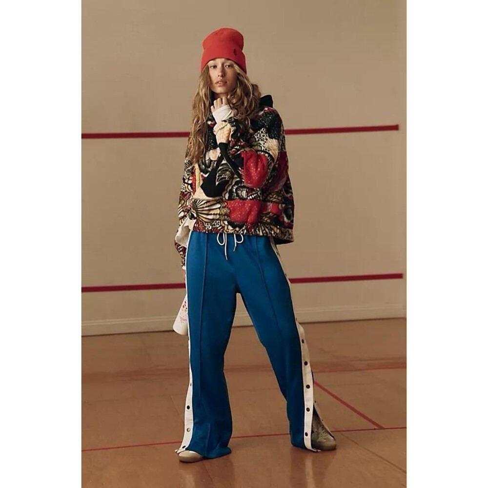 Free People Movement Wild And Free Wildflower Fleece Zip Pullover Hoodie XL NWOT - Picture 5 of 8